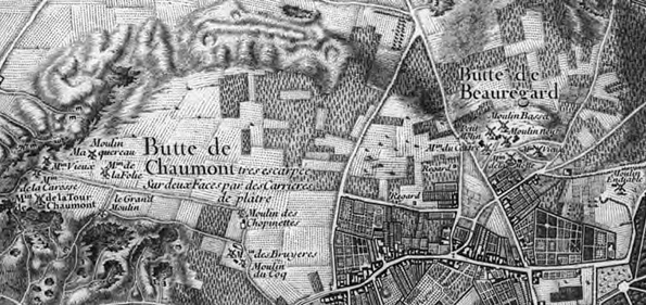 Plan Roussel de 1731.