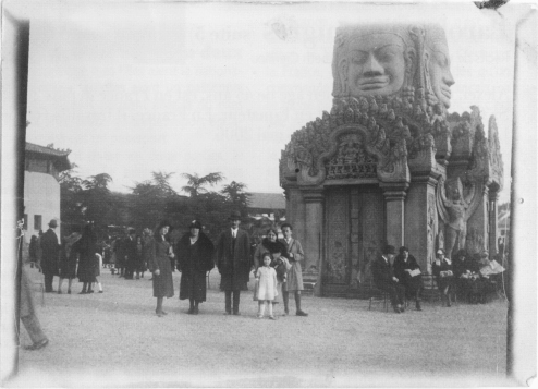 Exposition coloniale 1931 à Paris - Photo familiale MAA.